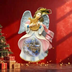 Preowned Ornament Danbury Mint Joy To The World Heavenly Christmas Danbury Mint